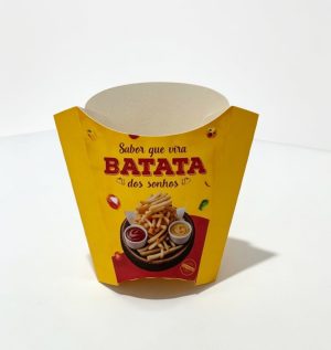 Embalagem para Batata Frita Pq.